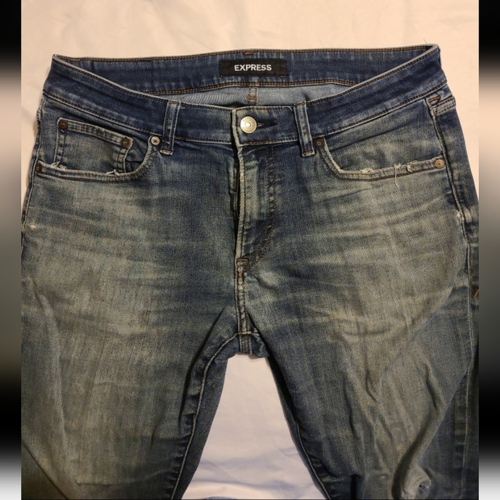 Express Skinny Hyper Stretch Jeans Men's 33 x 32